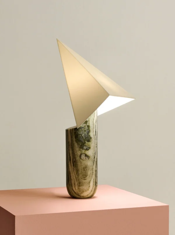 The Oblist Acme - Greek Marble | Table Lamp