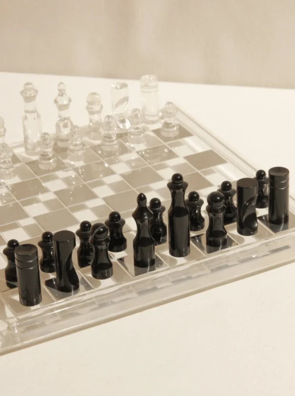 The Oblist Acrylic Chess Board | Games