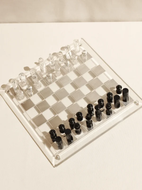 The Oblist Acrylic Chess Board | Games