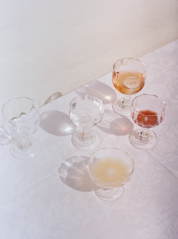 The Oblist Alban Champagne Glass - Set of Four | Glasses | Dining Room