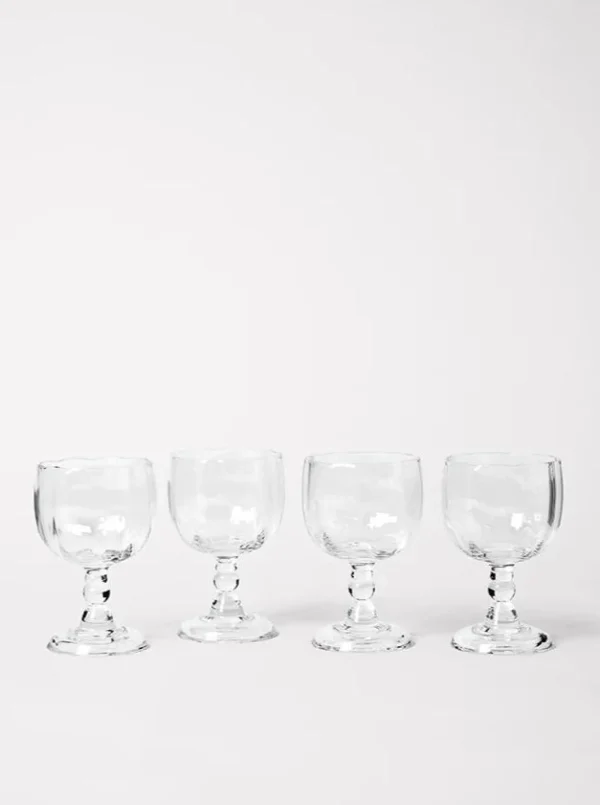 The Oblist Alban Wine Glass - Set of Four | Glasses | Dining Room