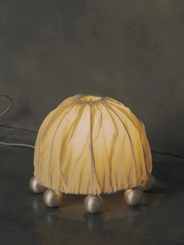 The Oblist ALTER Table Lamp | Aluminium Beeswax Linen | Table Lamp