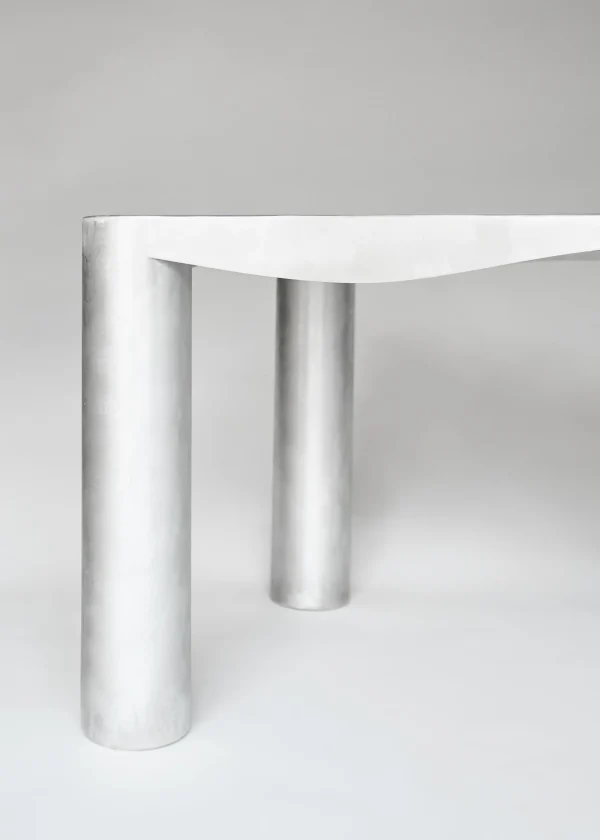 The Oblist Aluminum Dining Table | Tables | Dining Room