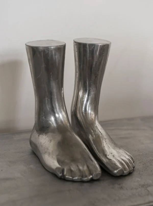 The Oblist Aluminum Feet Sculpture | Sculptures | Bedroom