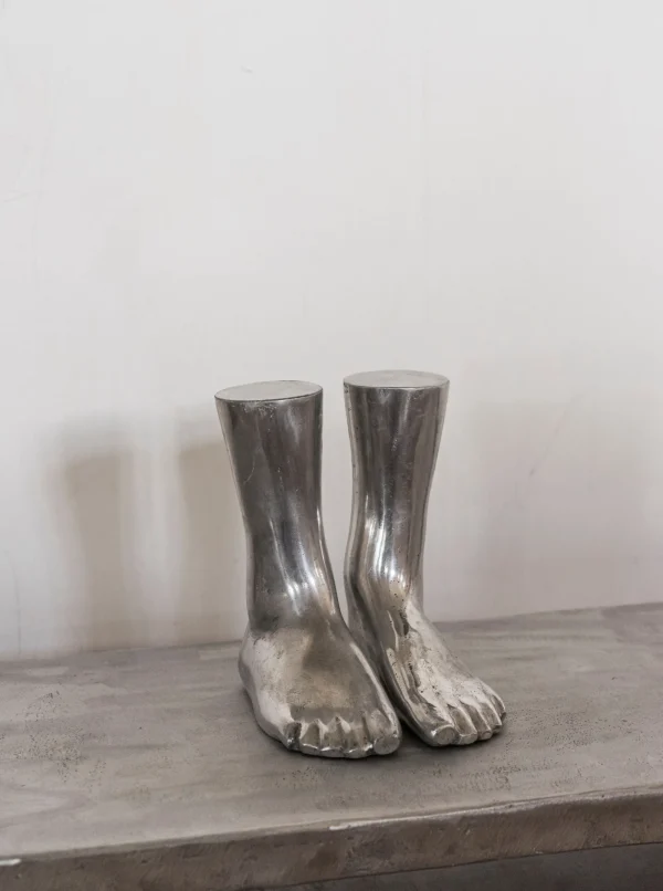 The Oblist Aluminum Feet Sculpture | Sculptures | Bedroom