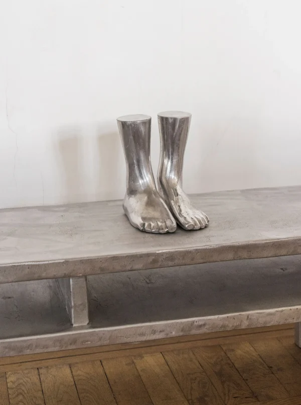 The Oblist Aluminum Feet Sculpture | Sculptures | Bedroom