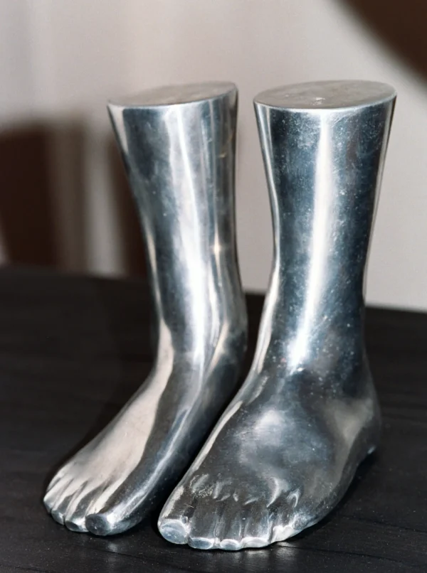 The Oblist Aluminum Feet Sculpture | Sculptures | Bedroom