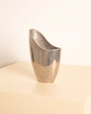 The Oblist Aluminum Vase by Anna Efverlund 80's | Living Room