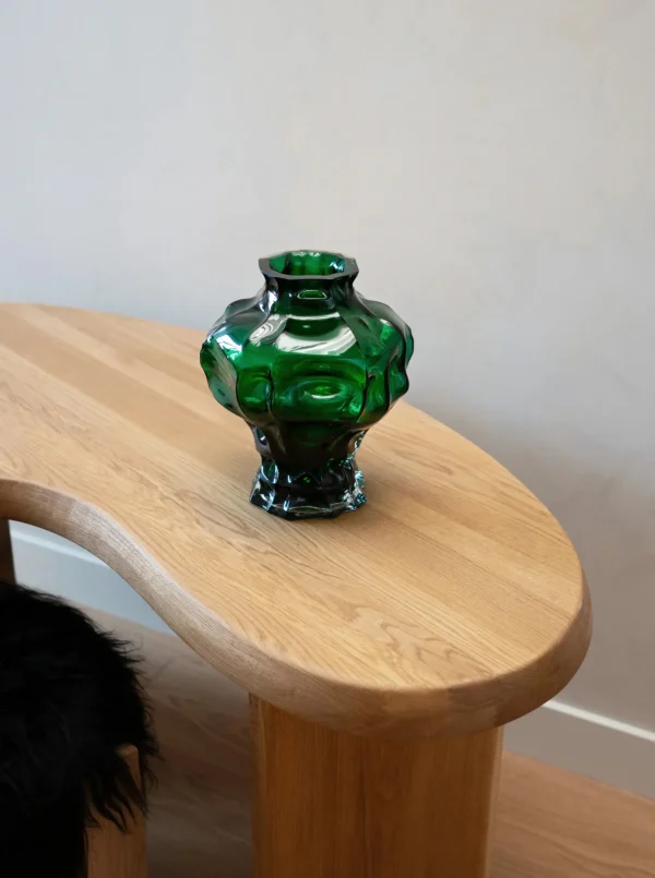 The Oblist Ammonit Vase - Green | Vases | Living Room