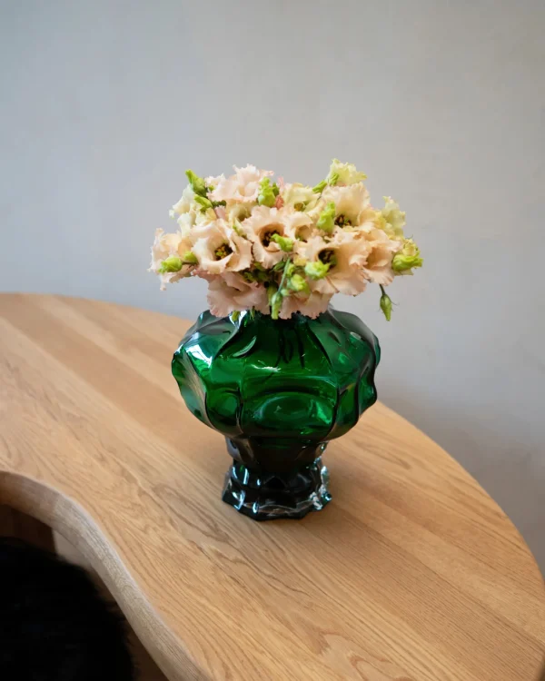 The Oblist Ammonit Vase - Green | Vases | Living Room