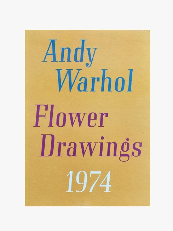 The Oblist Andy Warhol Flower Drawings 1974 | Interiors & Architecture Books | Art Books