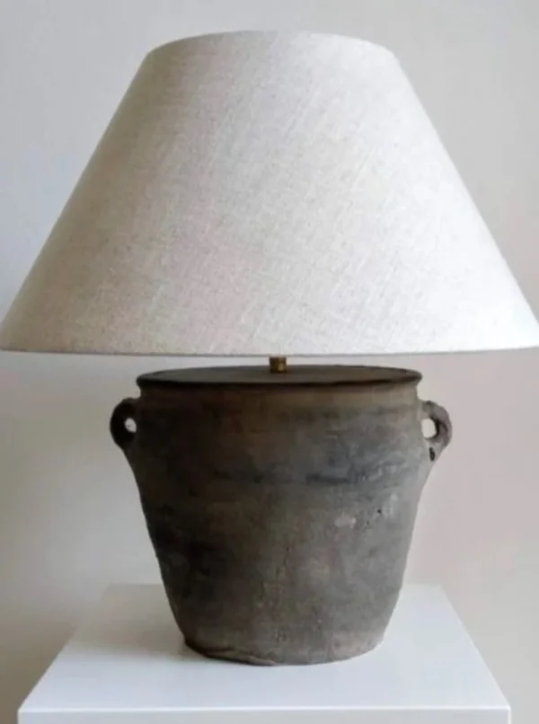 The Oblist Antique Earthenware Lamp | Table Lamp