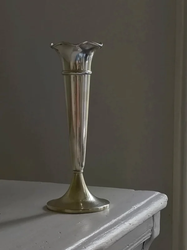 The Oblist Antique Silver Vase | Vintage Vases | Vases