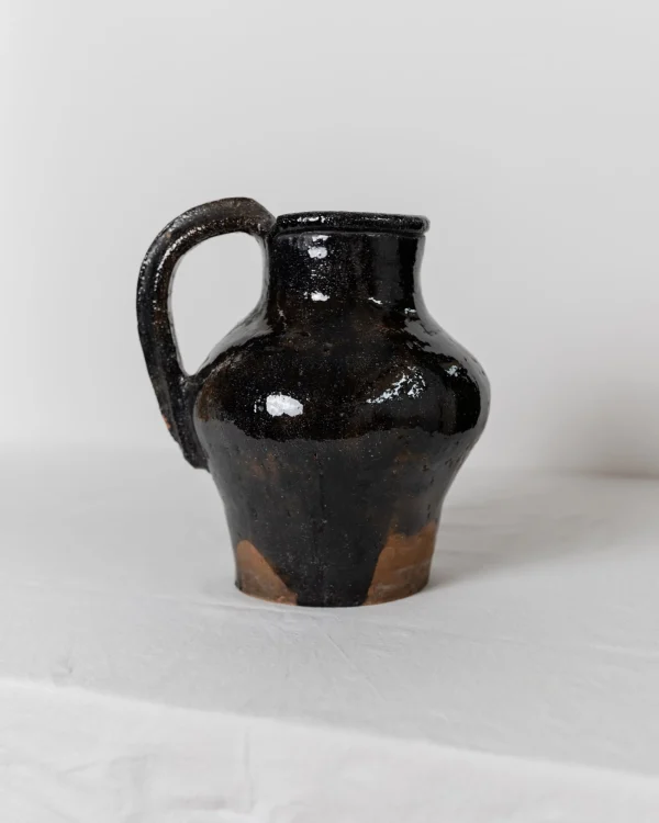 The Oblist Antique Terracotta Jug - Italy 19th Century | Vintage Tableware | Decanters & Carafes