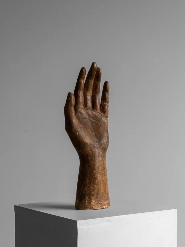 The Oblist Antique Wooden Hand Sculpture | Sculptures