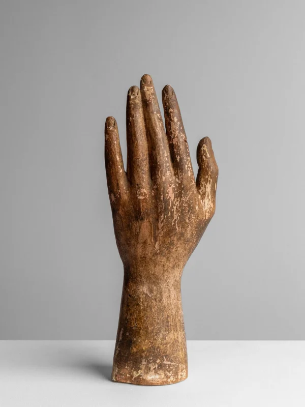 The Oblist Antique Wooden Hand Sculpture | Sculptures