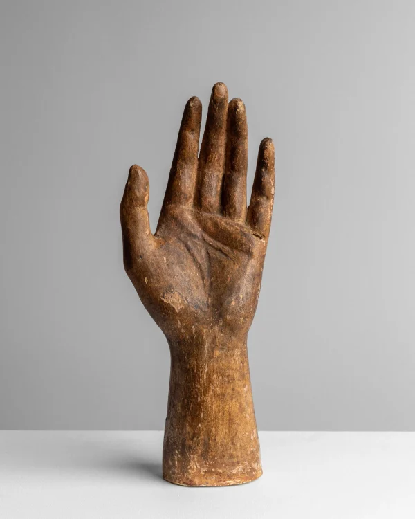 The Oblist Antique Wooden Hand Sculpture | Sculptures