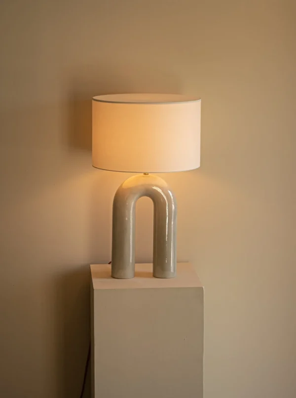 The Oblist Arko Sea Ceramic Lamp | Table Lamp | Living Room