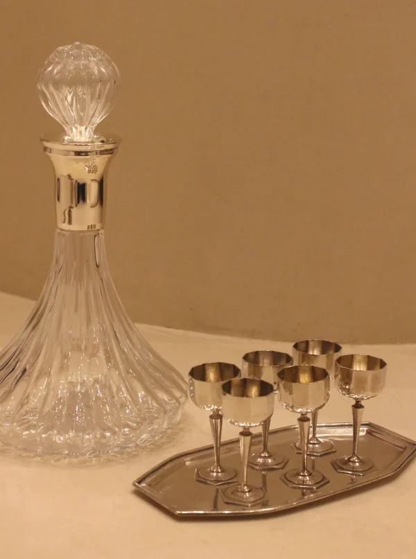 The Oblist Art Deco Tasting Set | Vintage Tableware | Decanters & Carafes