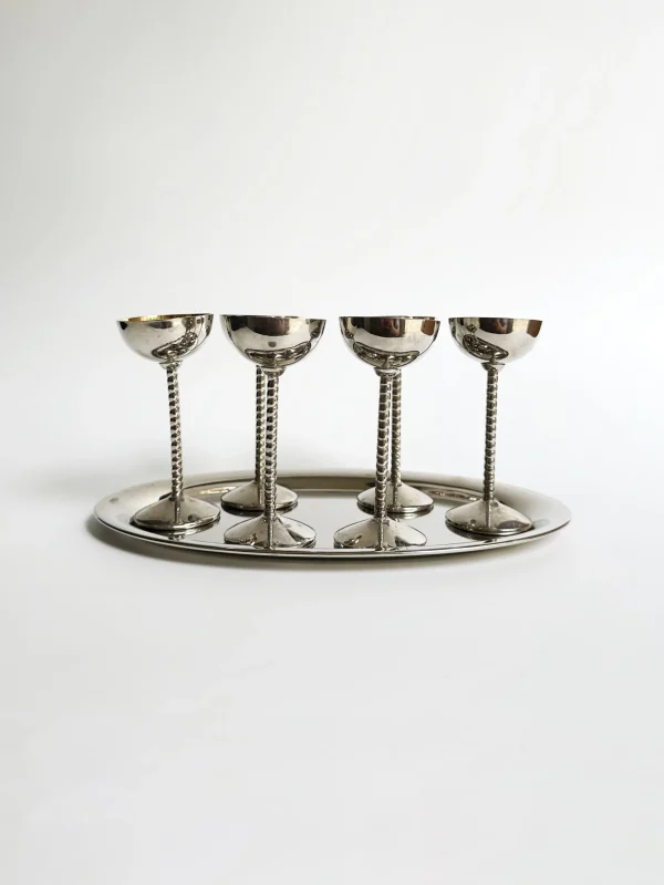 The Oblist Art Nouveau liqueur goblet set | Glasses