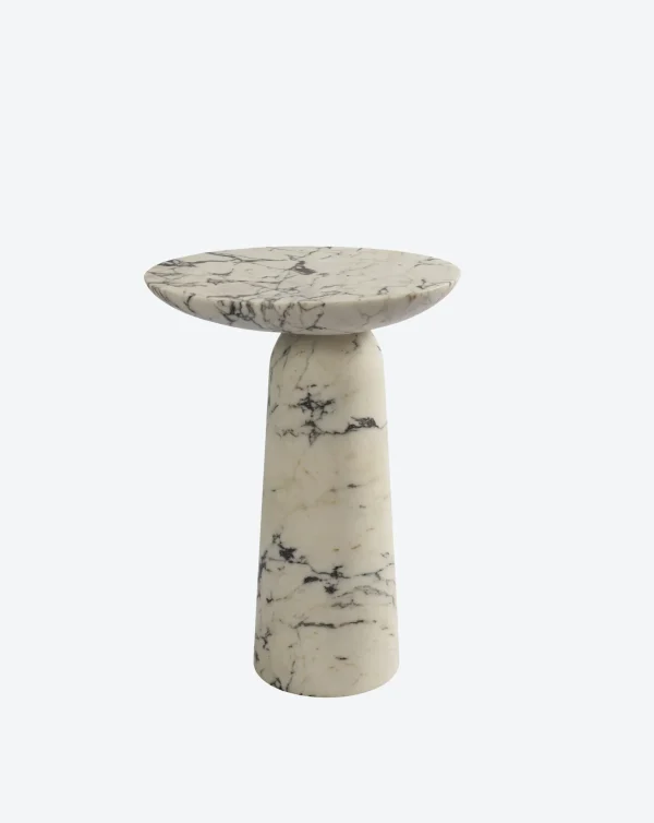 The Oblist Athena Marble Side Table | Low Side Table | Coffee & End Tables