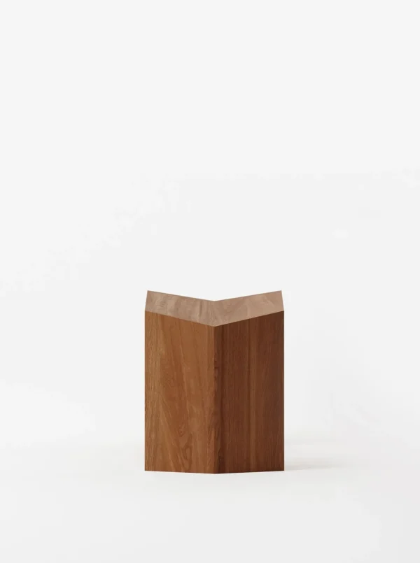 The Oblist Athens Stool in Iroko | Chair