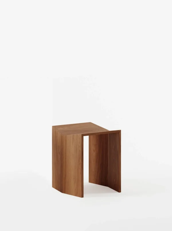 The Oblist Athens Stool in Iroko | Chair