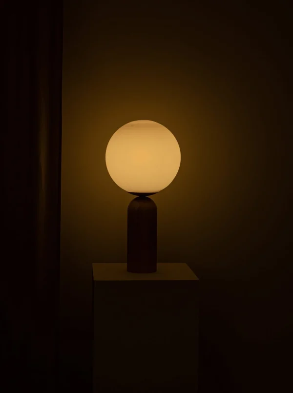 The Oblist Atlas Oak Wood | Table Lamp