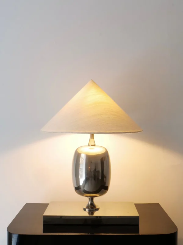 The Oblist Barbier Chrome Table Lamp | Table Lamp | Living Room