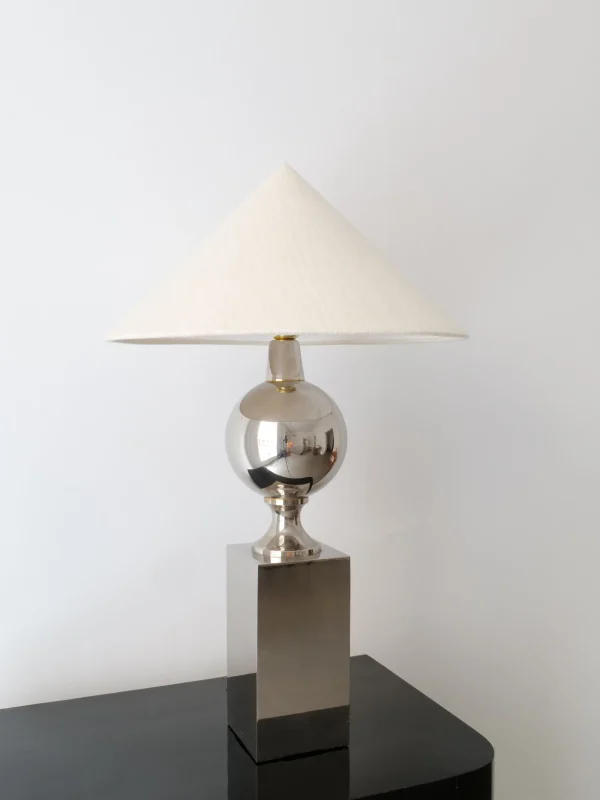 The Oblist Barbier Chrome Table Lamp | Table Lamp | Living Room