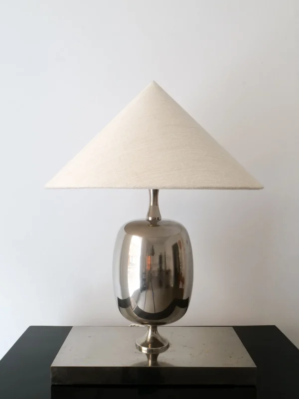 The Oblist Barbier Chrome Table Lamp | Table Lamp | Living Room