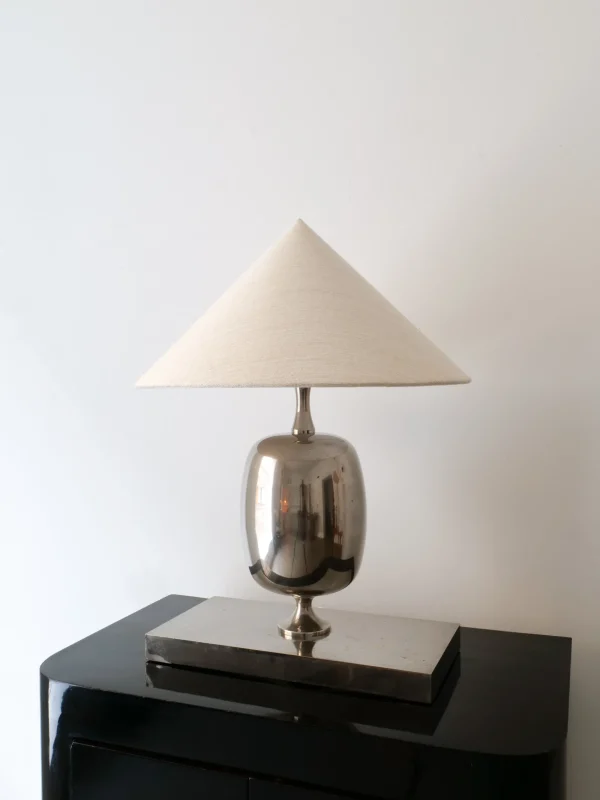 The Oblist Barbier Chrome Table Lamp | Table Lamp | Living Room