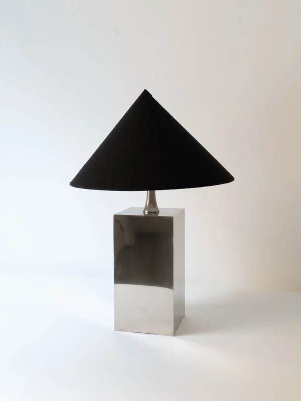 The Oblist Barbier Small Box Lamp 1970s | Table Lamp | Living Room