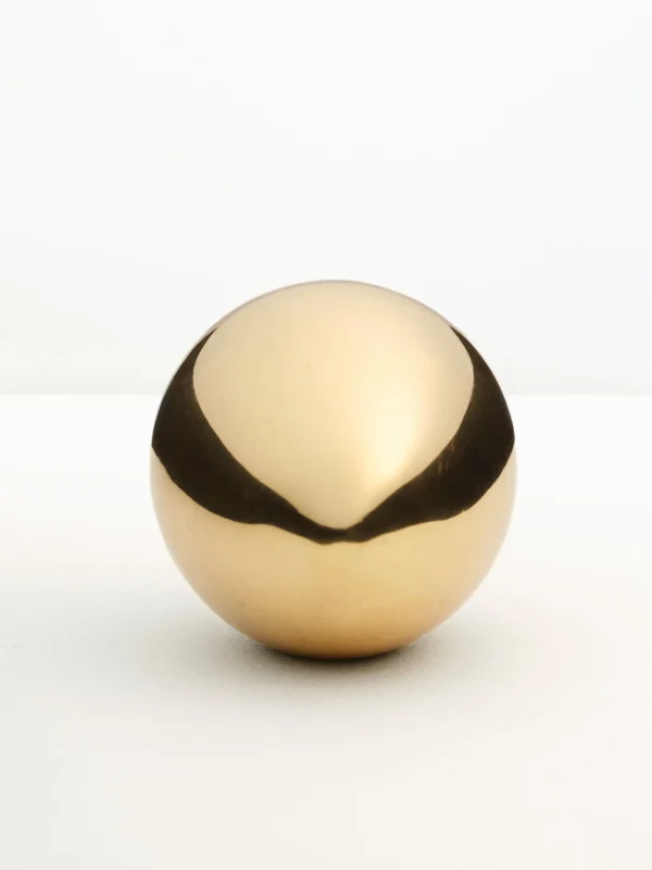 The Oblist Brass | Egg Paperweight | Desk Accessories | Home Office