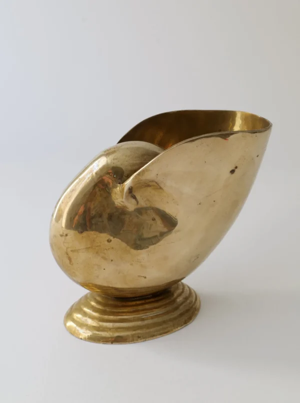 The Oblist Brass Nautilus Vase | Vintage Vases | Sculptures