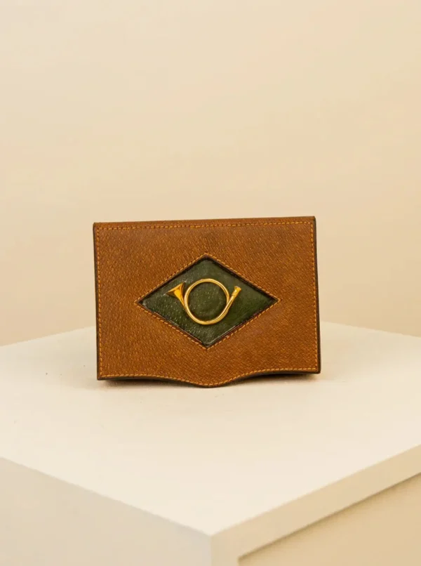 The Oblist Brown Leather Box by Gucci 60's | Desk Accessories | Boxes