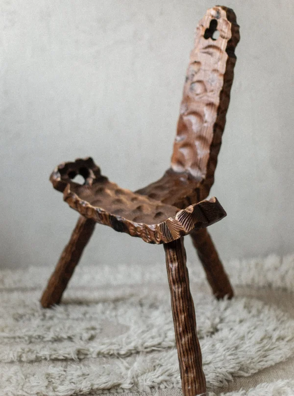 The Oblist Brutalist Chair | Vintage Furniture | Chair