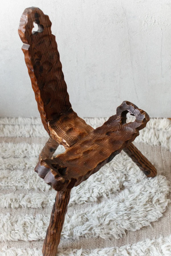 The Oblist Brutalist Chair | Vintage Furniture | Chair