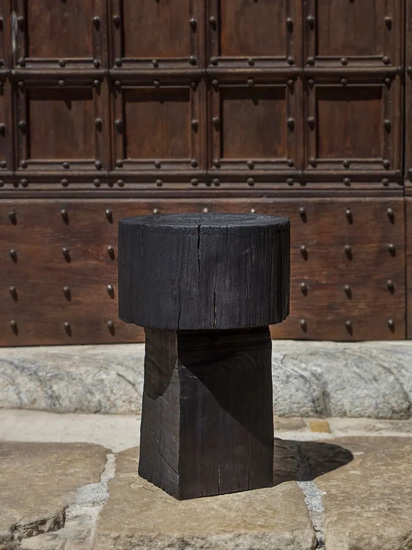 The Oblist Burnt Black Coffee Tables/Stools | Coffee & End Tables | End Tables