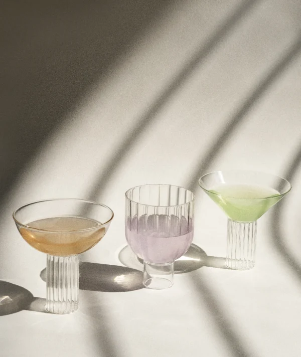 The Oblist Calici Milanesi — glassware trio | Glasses