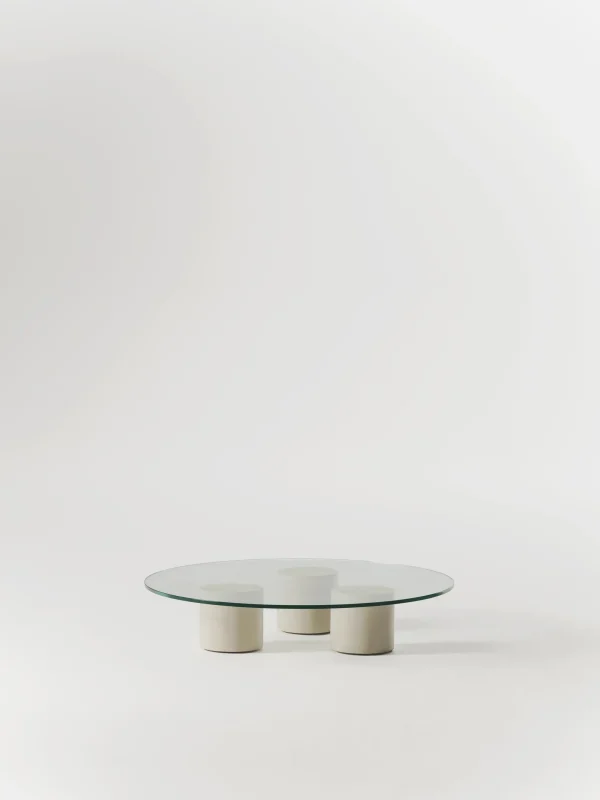 The Oblist Carmene Glass Coffee Table | Tables