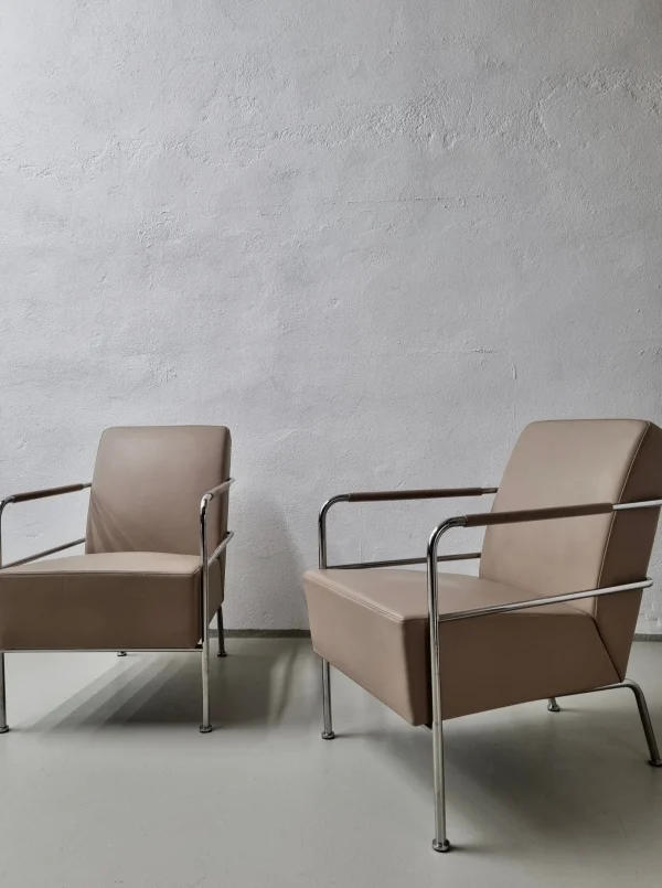 The Oblist Chairs by Gunilla Allard for Lammhults 1990s | Vintage Furniture | Armchair