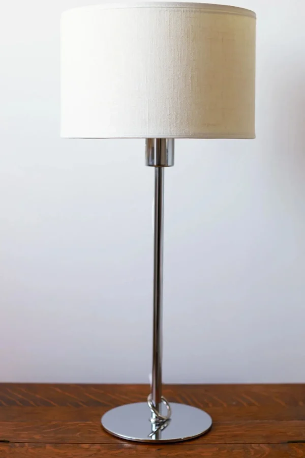 The Oblist Chrome Table Lamp | Table Lamp | Living Room