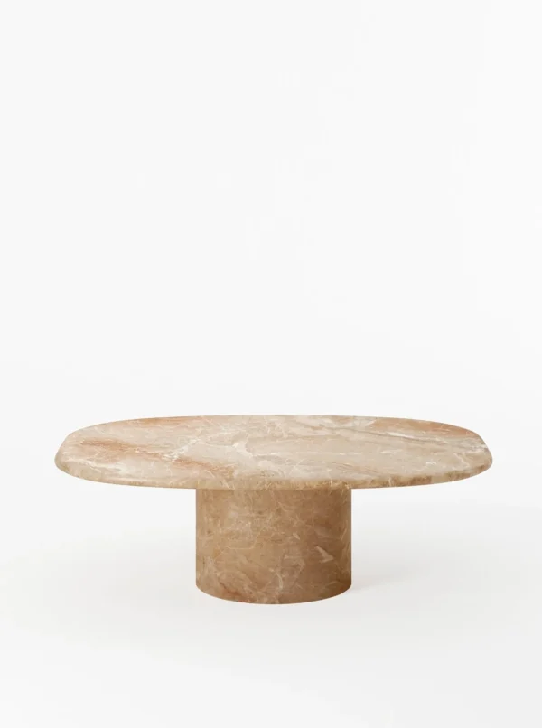 The Oblist Circa Coffee Table in Breccia Oniciata Marble | Coffee & End Tables | End Tables