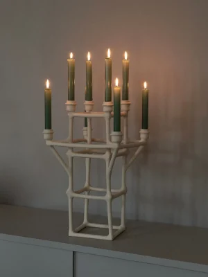 The Oblist Clay Chandelier | Candles & Holders | Dining Room