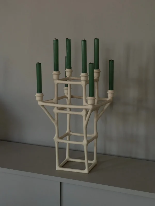 The Oblist Clay Chandelier | Candles & Holders | Dining Room