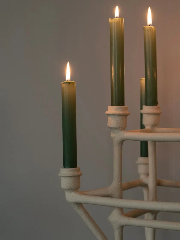 The Oblist Clay Chandelier | Candles & Holders | Dining Room