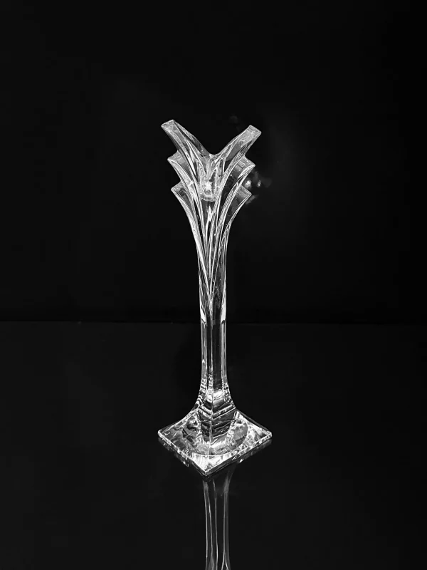 The Oblist Crystal Glass Candleholder - Nachtmann 1980s | Vintage Candle Holders | Candles & Holders