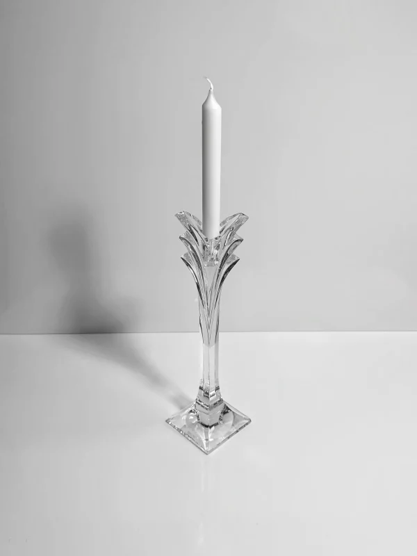 The Oblist Crystal Glass Candleholder - Nachtmann 1980s | Vintage Candle Holders | Candles & Holders