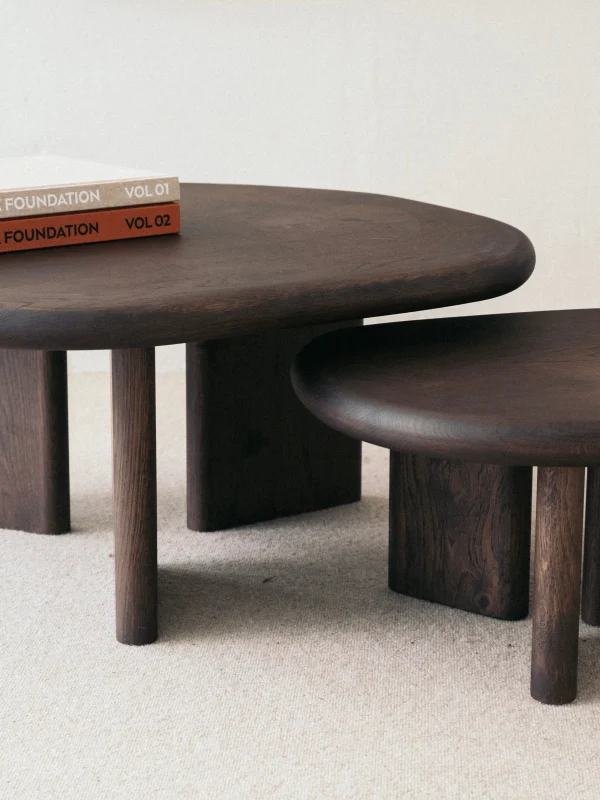 The Oblist Double Espresso Coffee Table | Coffee & End Tables | End Tables